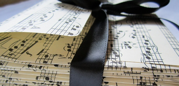 music themed invitations